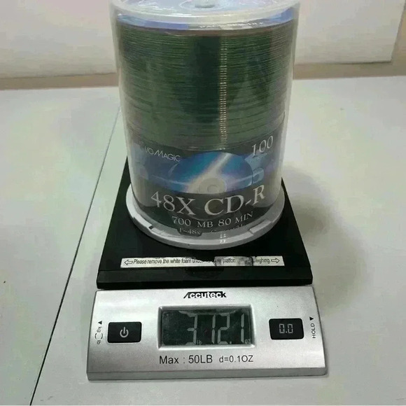 New I/O Magic 48X CD-R 100 pack Spindle 700 MB 80 Minutes 1~ 48x Compatible - Picture 6 of 6